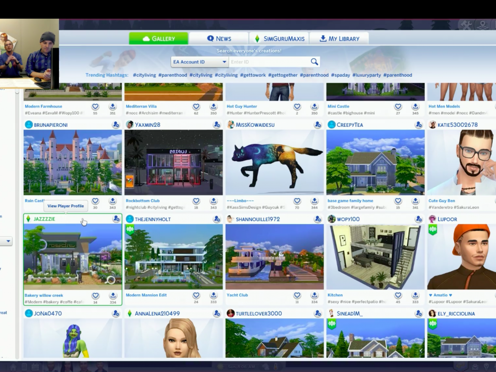 sims 4 gallery