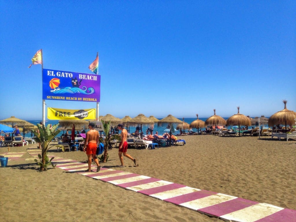 gay beaches torremolinos