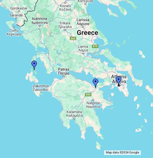 google maps athens greece