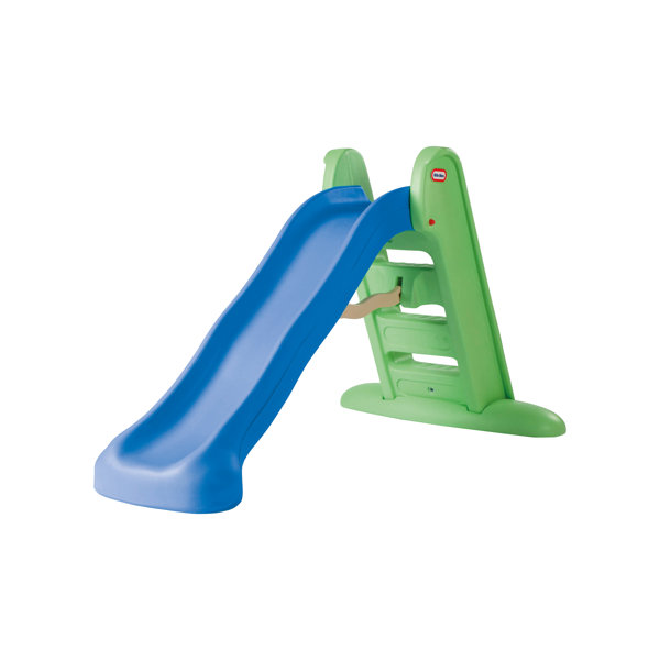 plastic kiddie slide