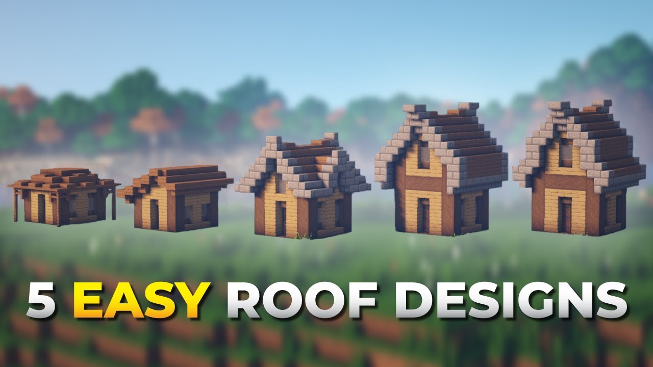 minecraft roof