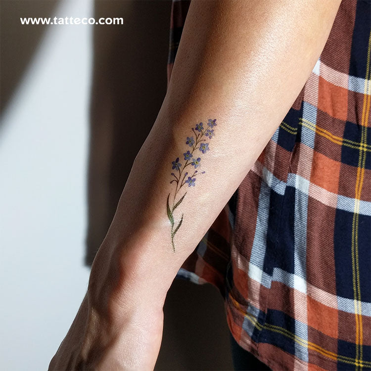 tattoo forget me not