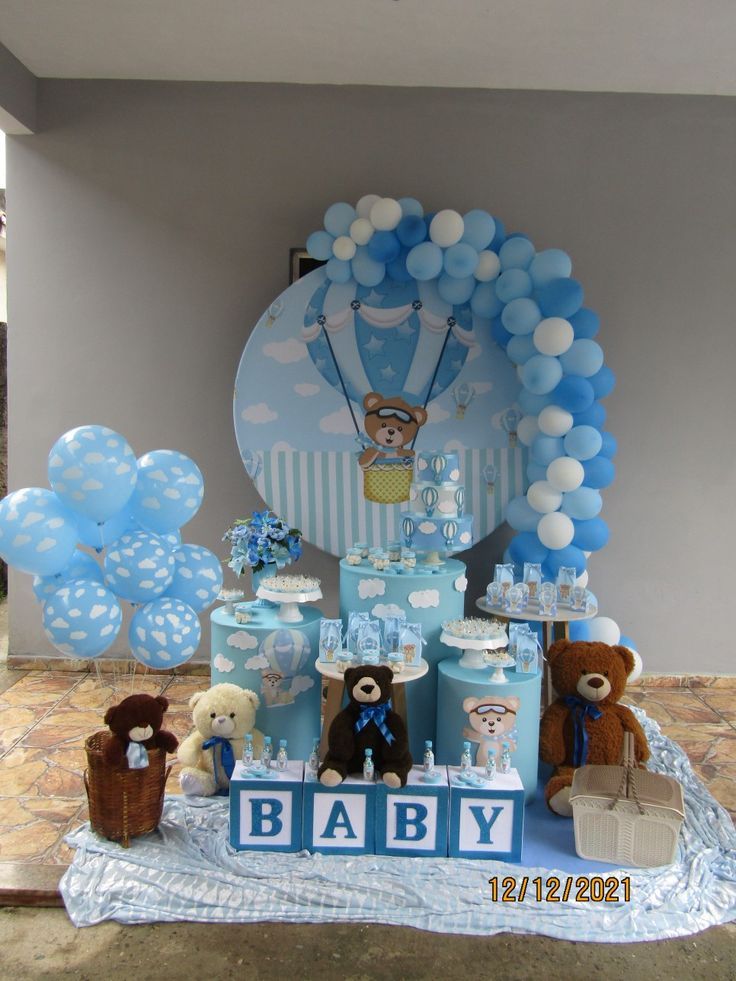 ideas baby shower niño 2020