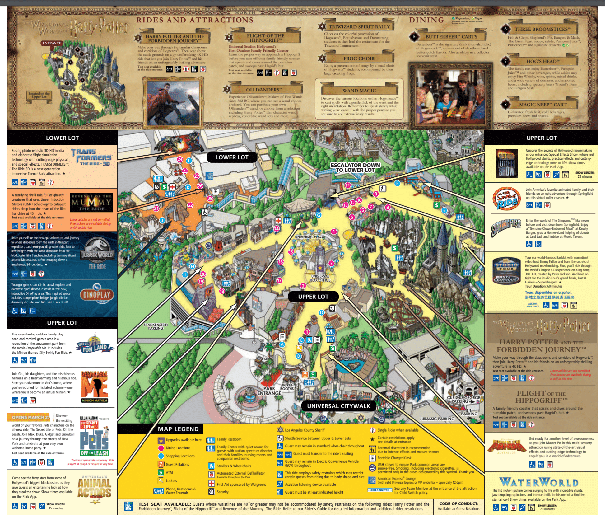 hollywood studios map pdf 2022