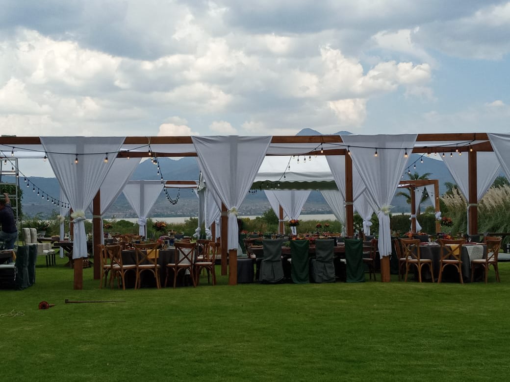 renta de pergolas para eventos