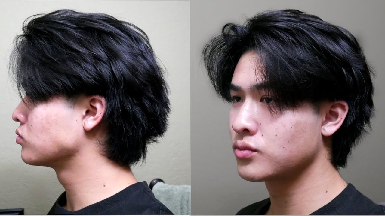 wolf cut mullet