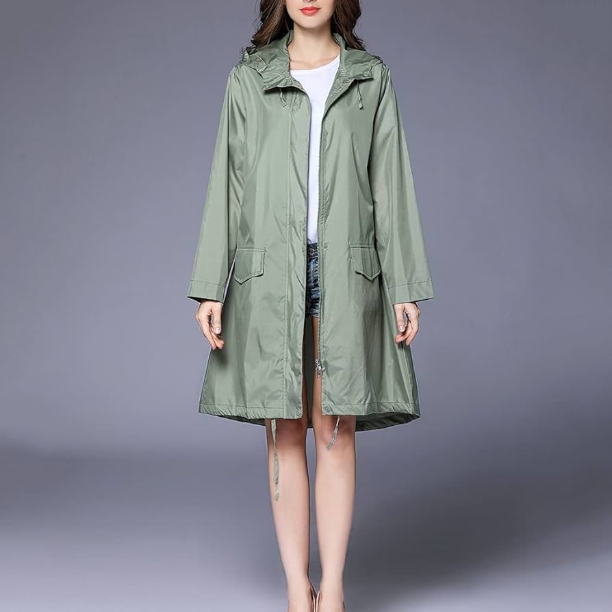 ladies raincoat amazon