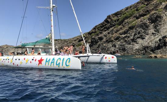 magic catamaran roses