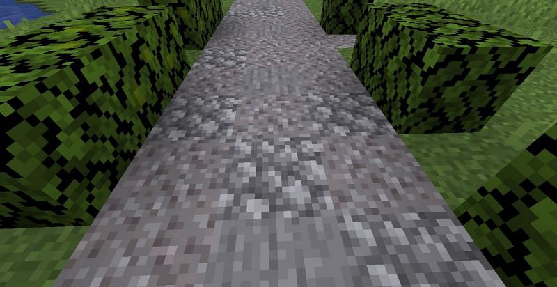 minecraft gravel