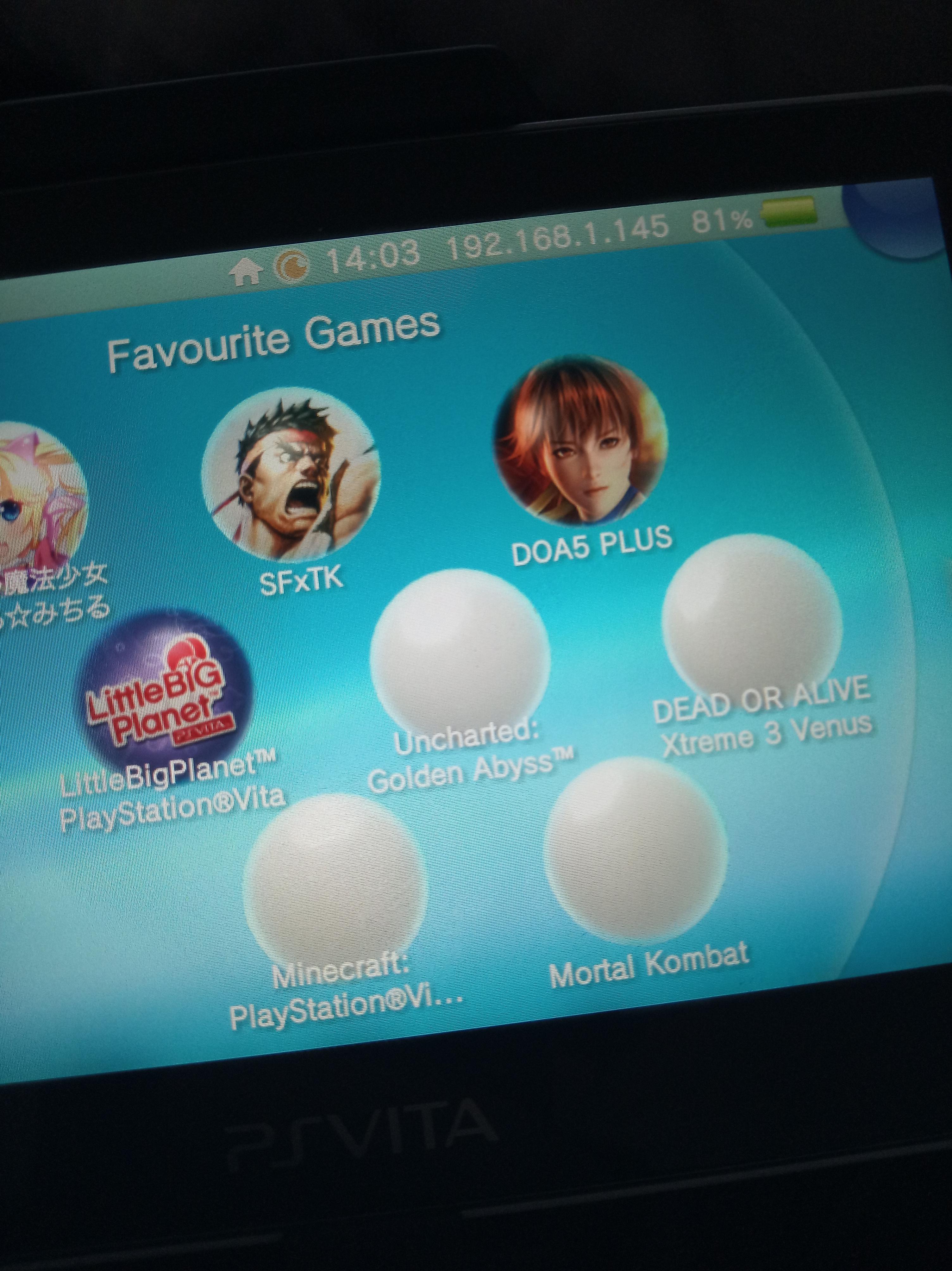 ps vita white bubbles