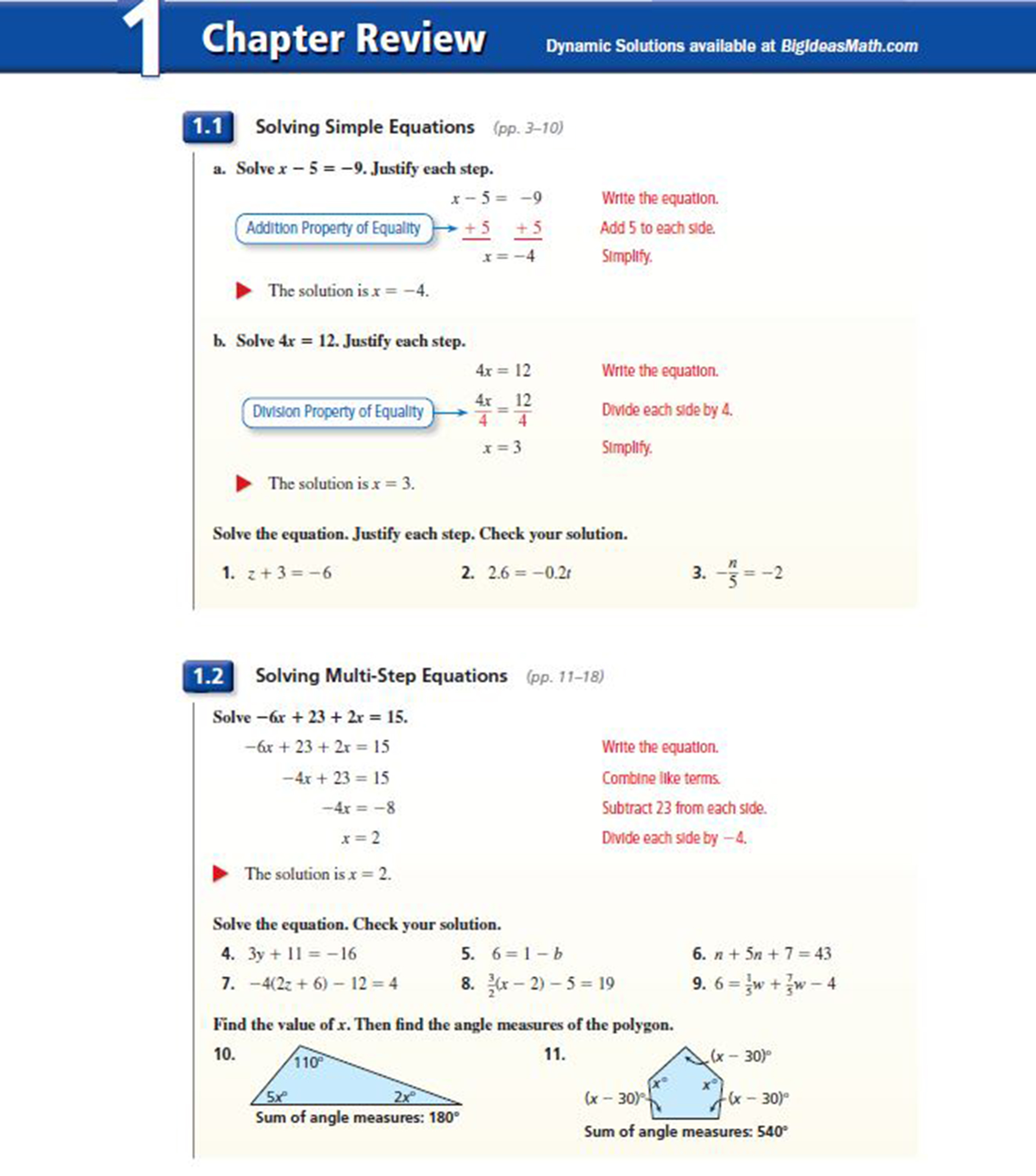 big ideas math answers