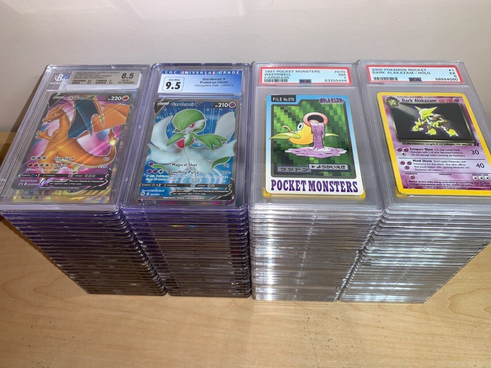 psa graded pokemon cards