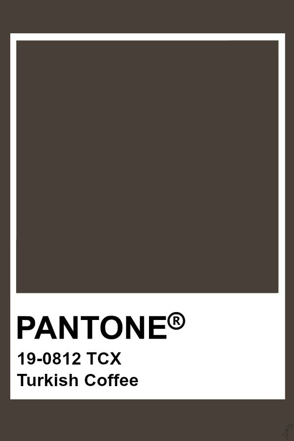 turkish coffee pantone