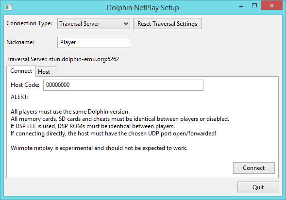 dolphin netplay