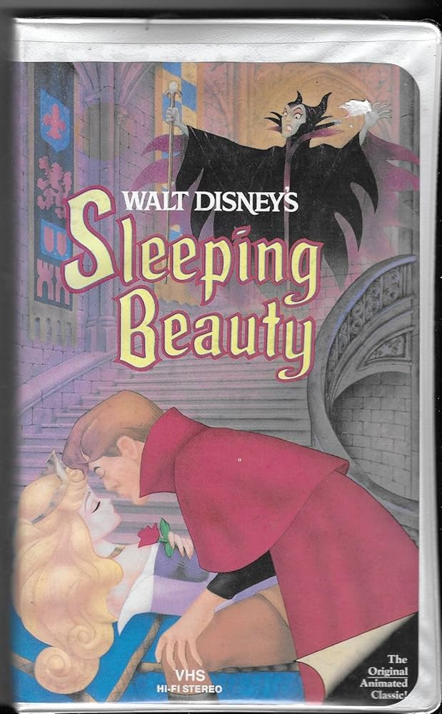 sleeping beauty on vhs