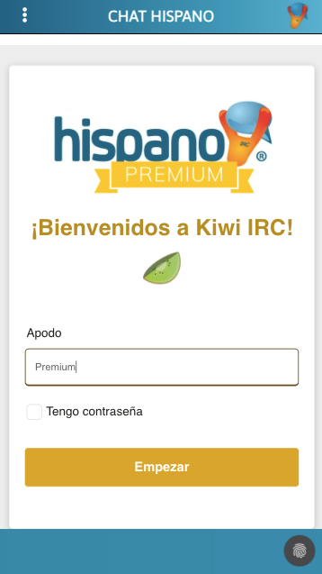 kiwi irc chat hispano