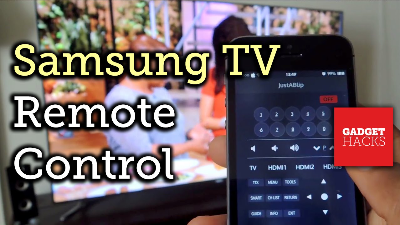 control samsung smart tv with iphone