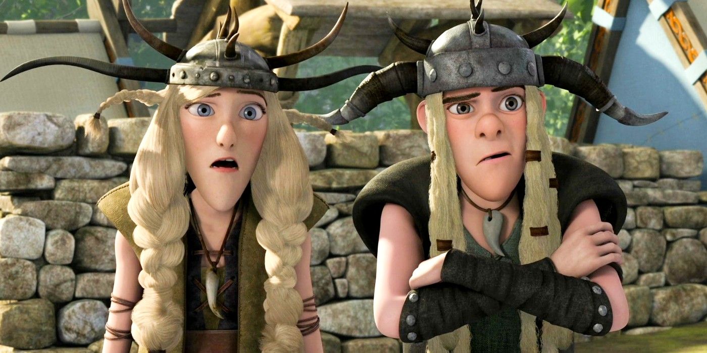 how to train your dragon twins