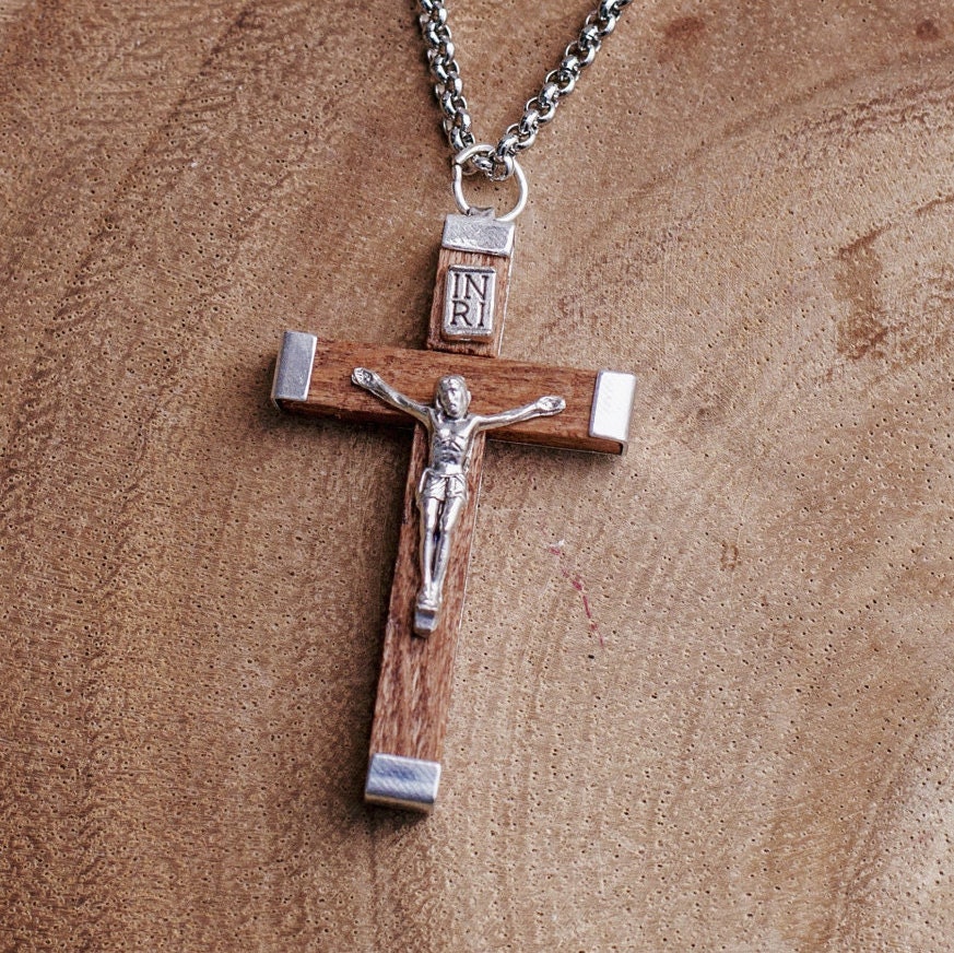 catholic crucifix necklace