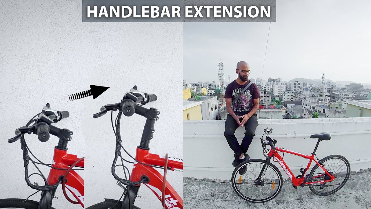 extending bike handlebars
