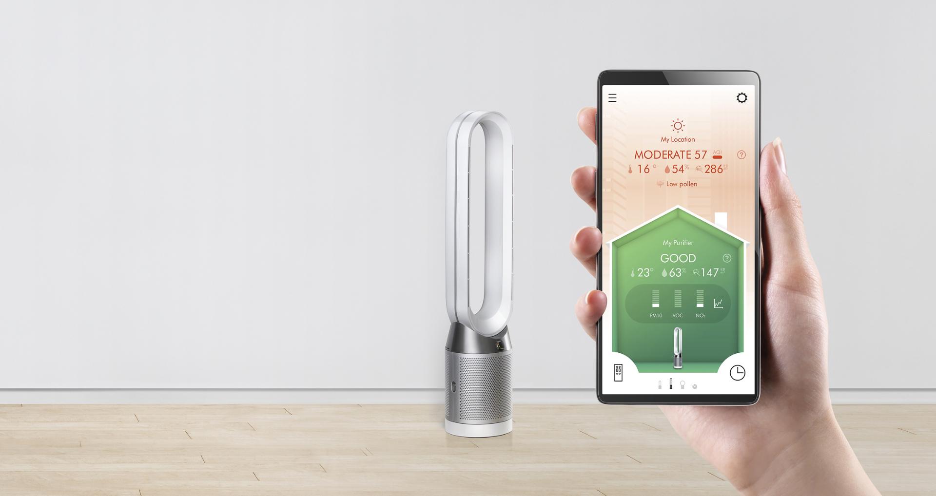 dyson air purifier app