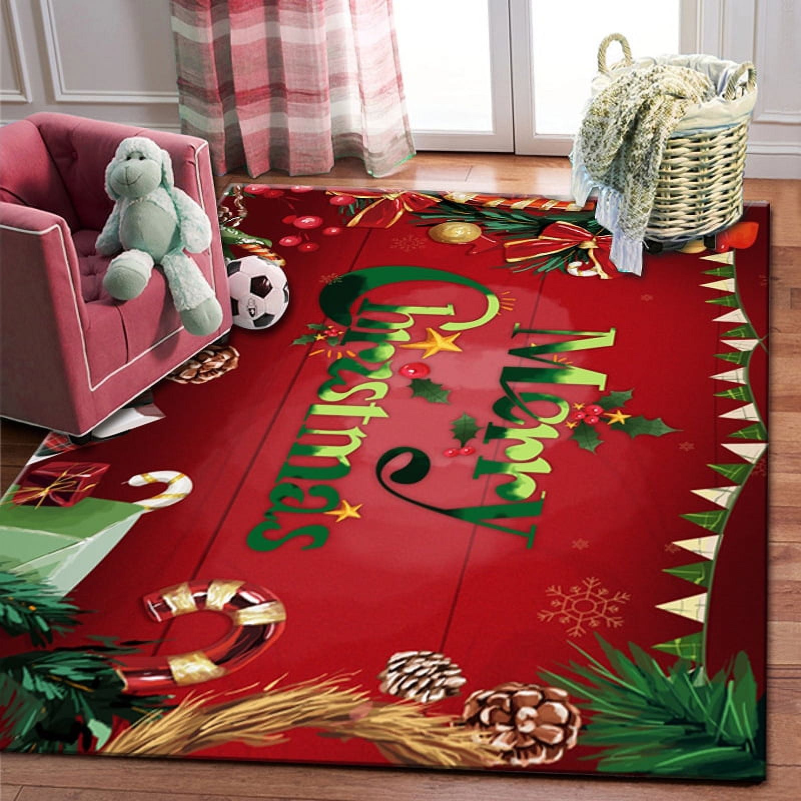 christmas rugs