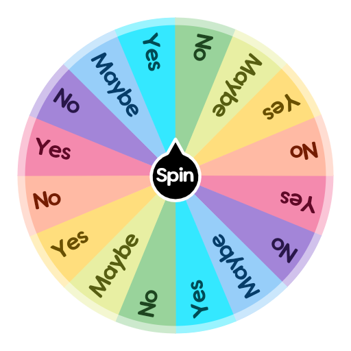 yes or no wheel spinner