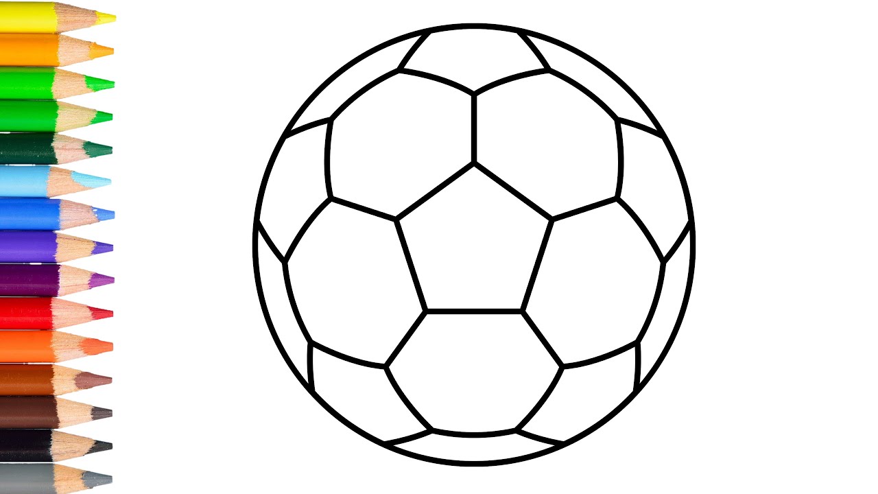 simple football drawing