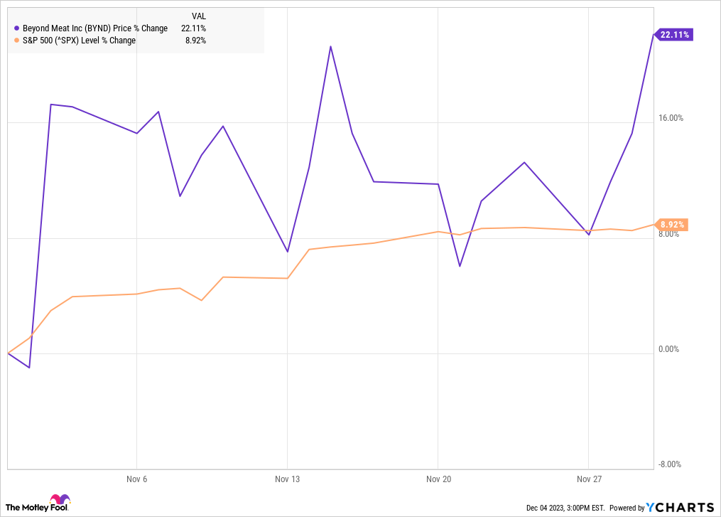 beyond meat company stock