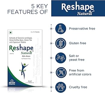 reshape natural tablet uses
