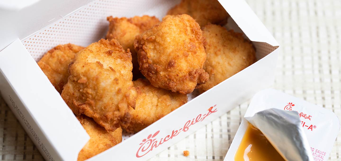 chick fil nuggets calories