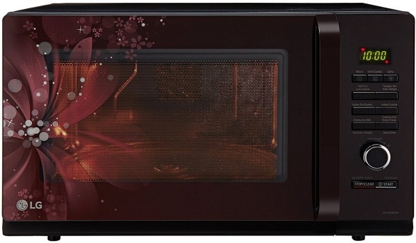 lg 32 l convection microwave oven mc3286brum black