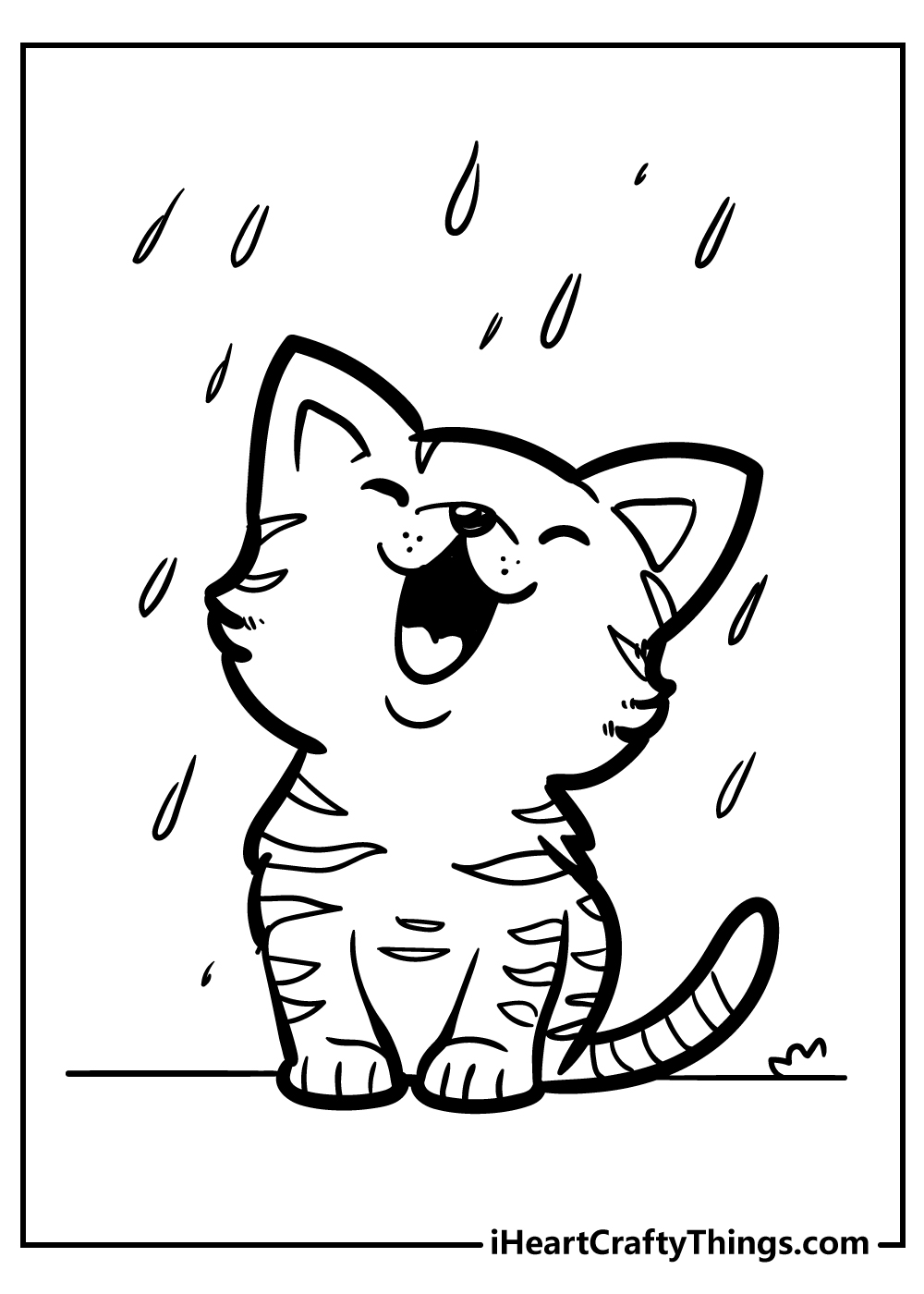 kitten coloring pages