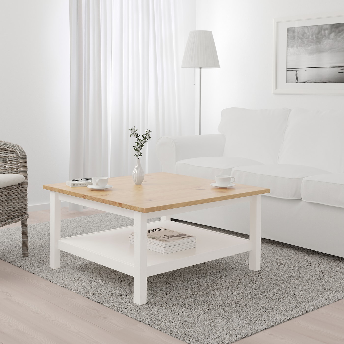 ikea center table white