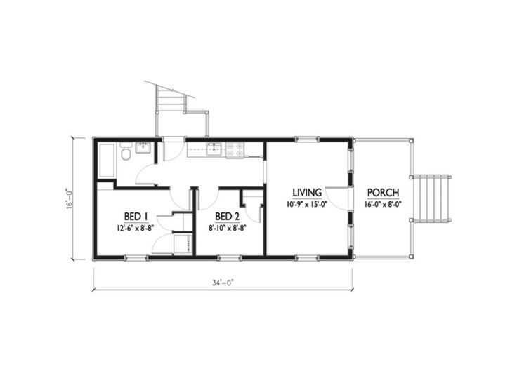 16x36 house plans