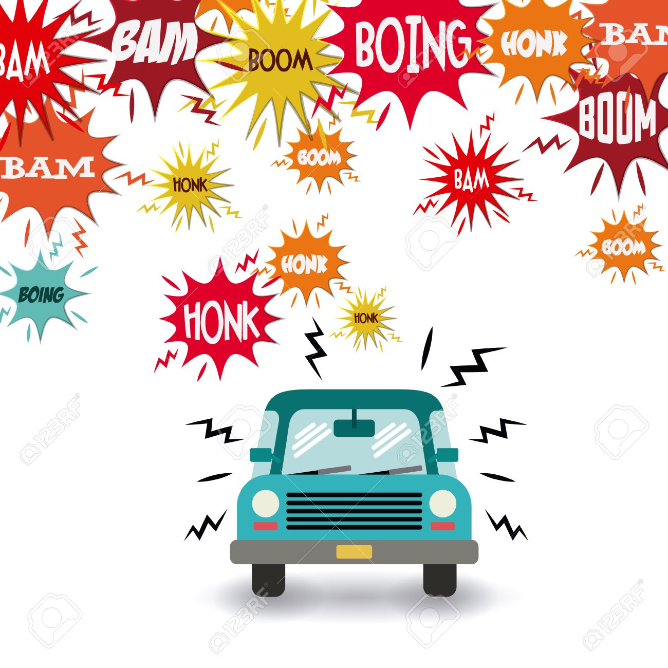 noise pollution clipart