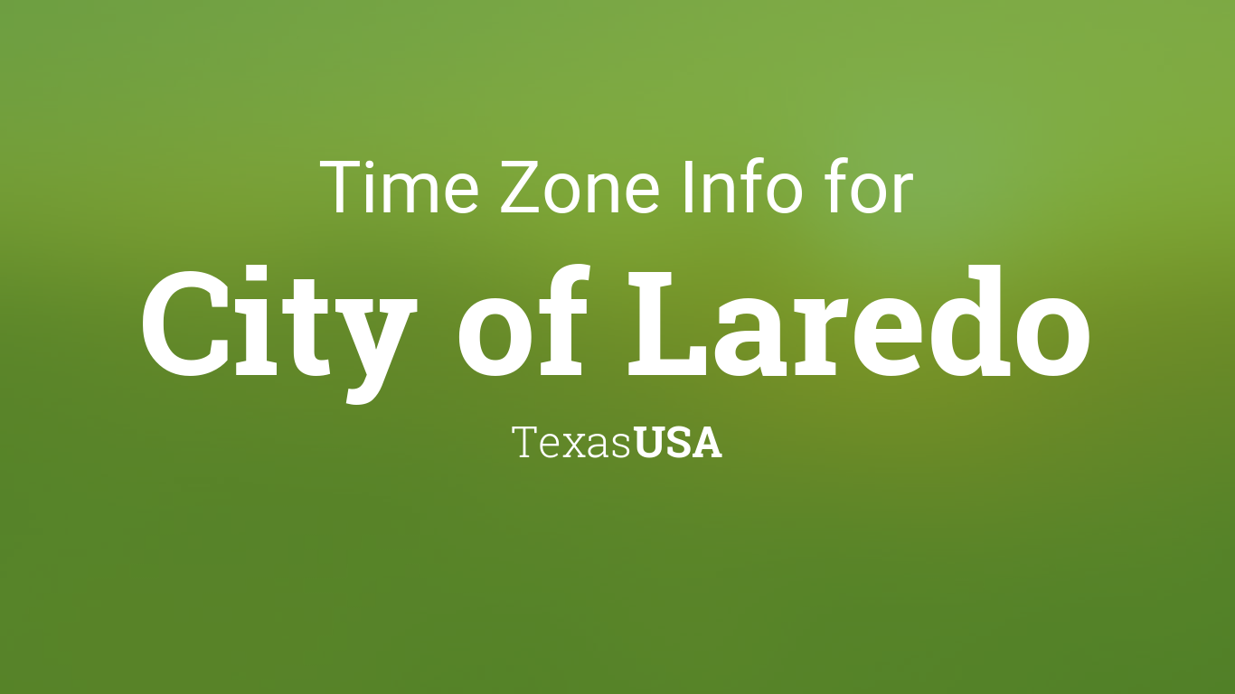 laredo tx time zone