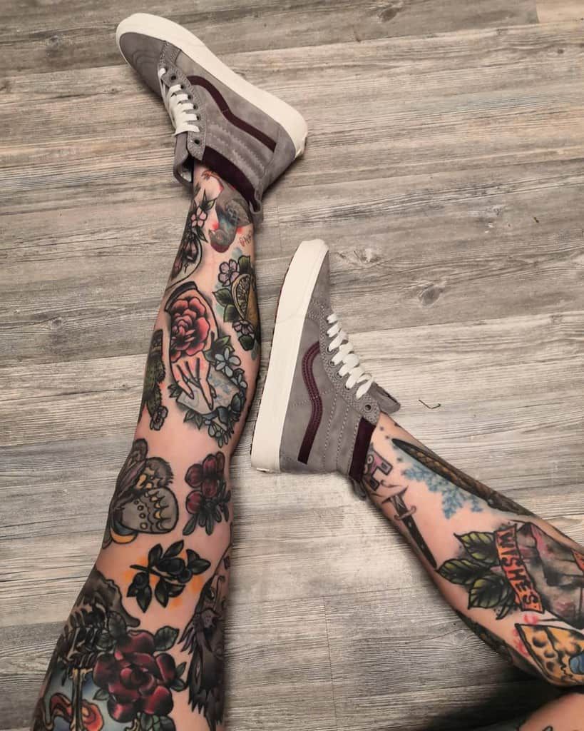 trad leg sleeve