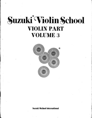 suzuki violin school volume 3 pdf