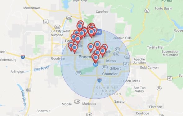 radius map tool google maps