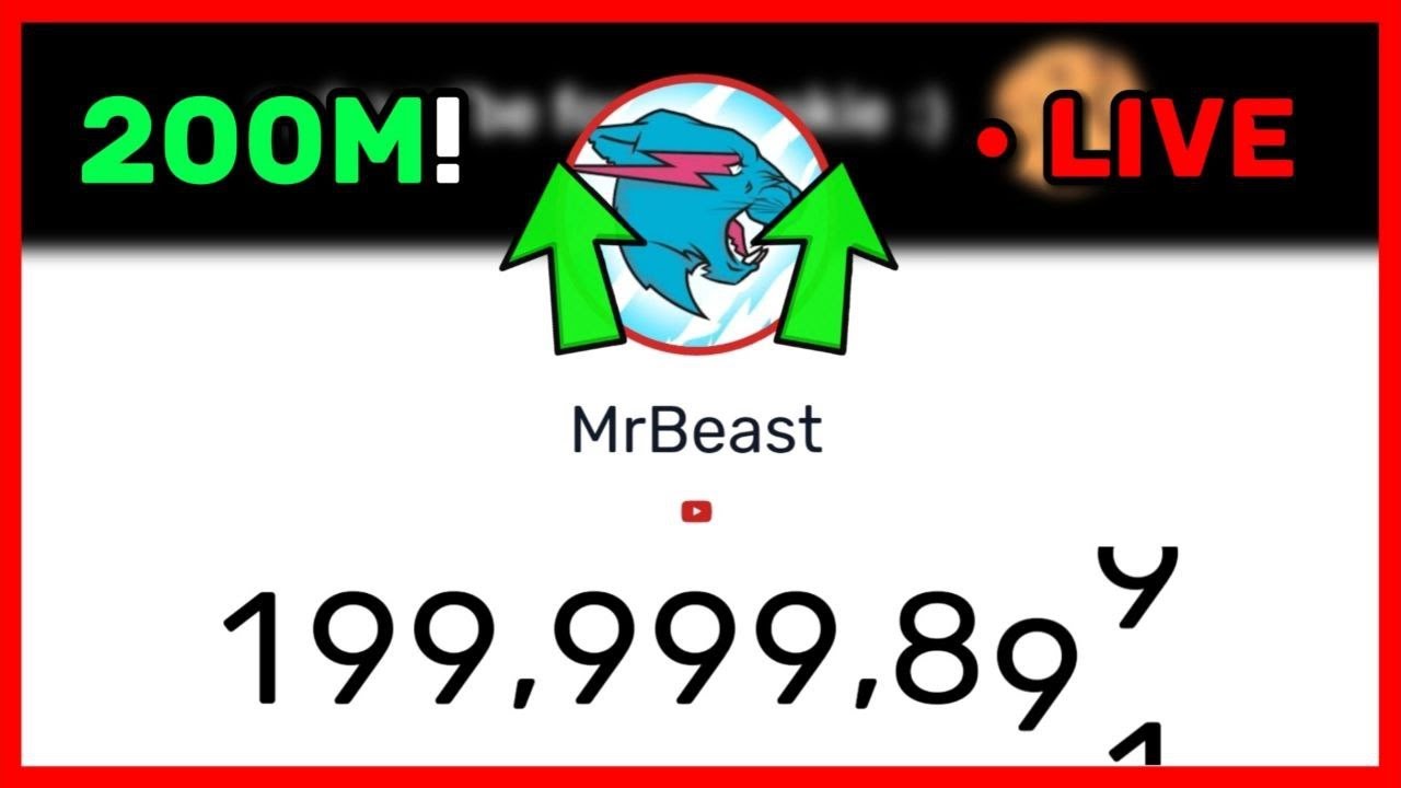 mr beast subscriber count