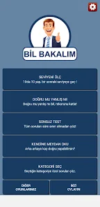 bil bakalım oyunu soruları