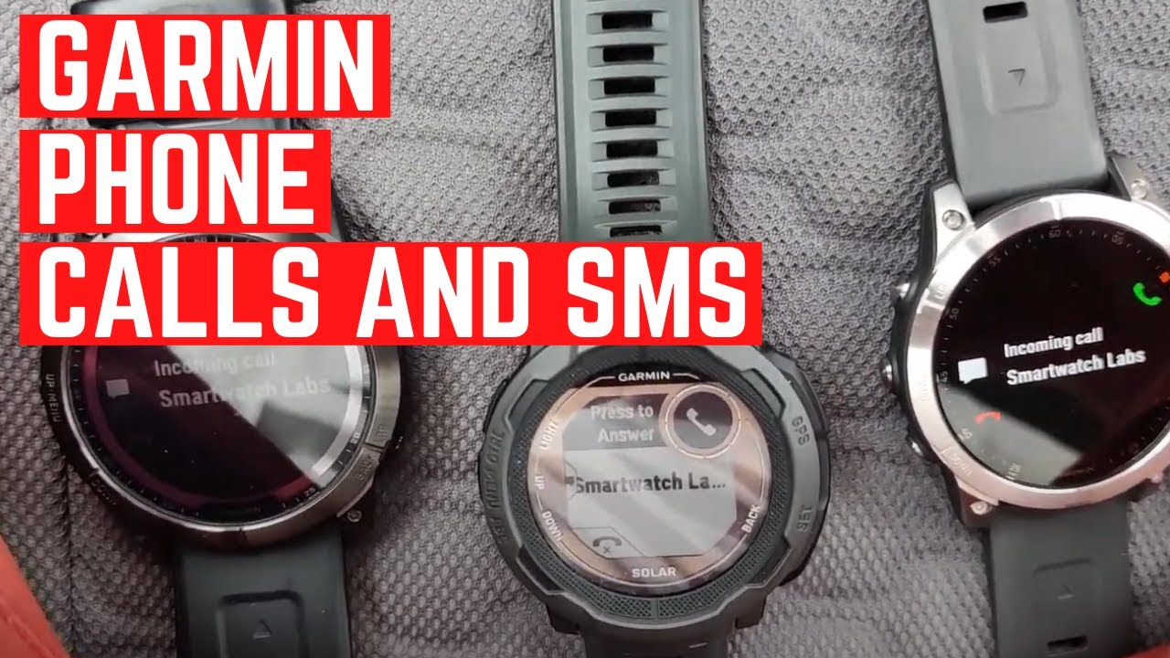 can you answer calls on garmin fenix 7