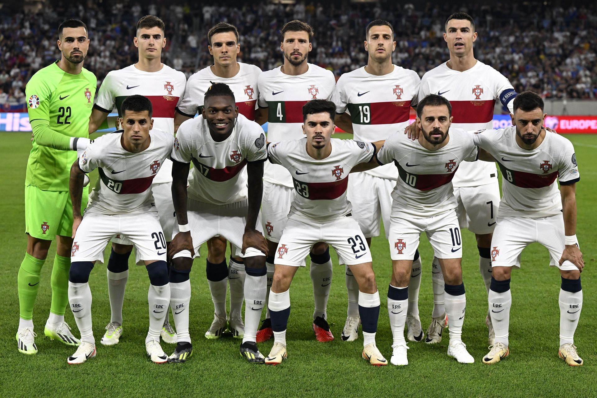 slovakia national football team vs portugal national football team lineups