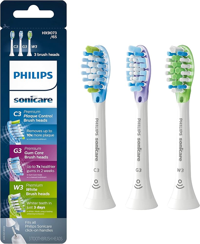 philips sonicare toothbrush heads