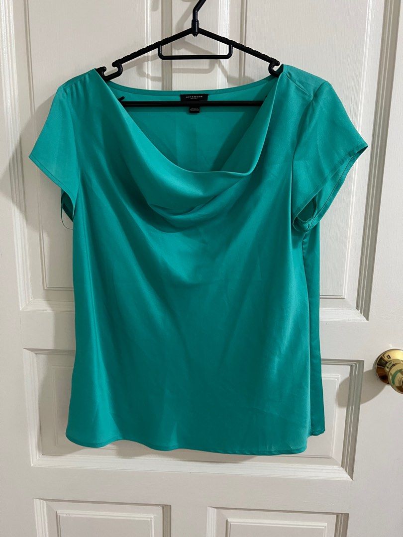 ann taylor cowl neck top