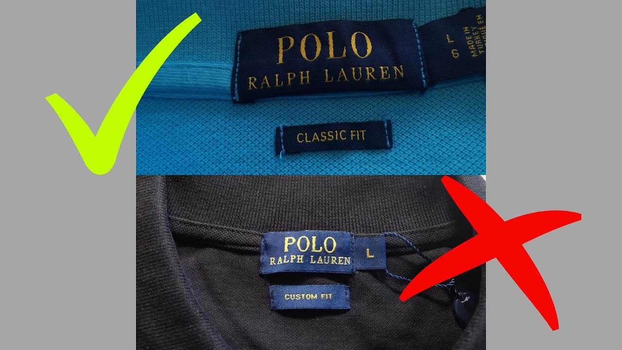 how can you tell if ralph lauren is fake
