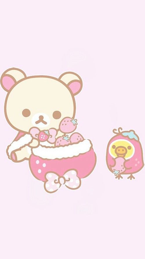 rilakkuma pink