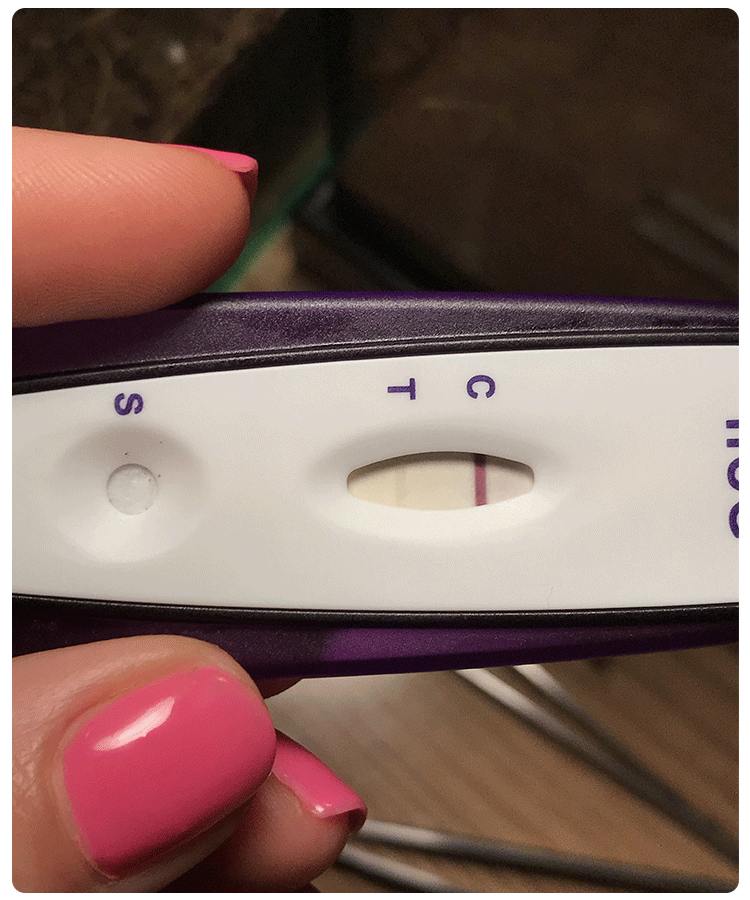 evaporation line pregnancy test