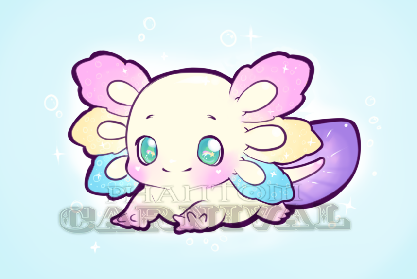 kawaii axolotl